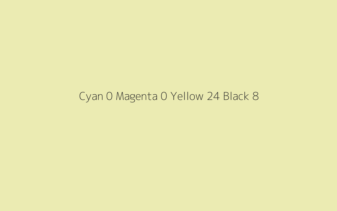 CMYK Color: Cyan 0 Magenta 0 Yellow 24 Black 8 CMYK name: Medium goldenrod CMYK Color: Cyan 0 Magenta 0 Yellow 24 Black 8 CMYK name: Medium goldenrod