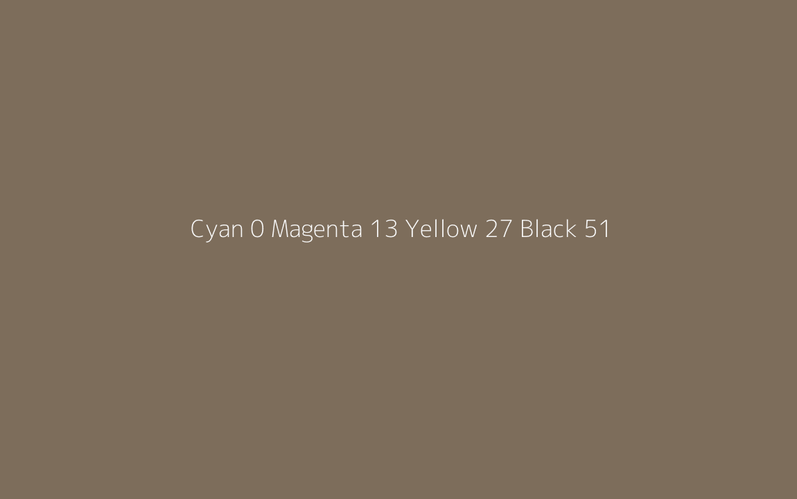 CMYK Color: Cyan 0 Magenta 13 Yellow 27 Black 51 CMYK name: Stowaway CMYK Color: Cyan 0 Magenta 13 Yellow 27 Black 51 CMYK name: Stowaway