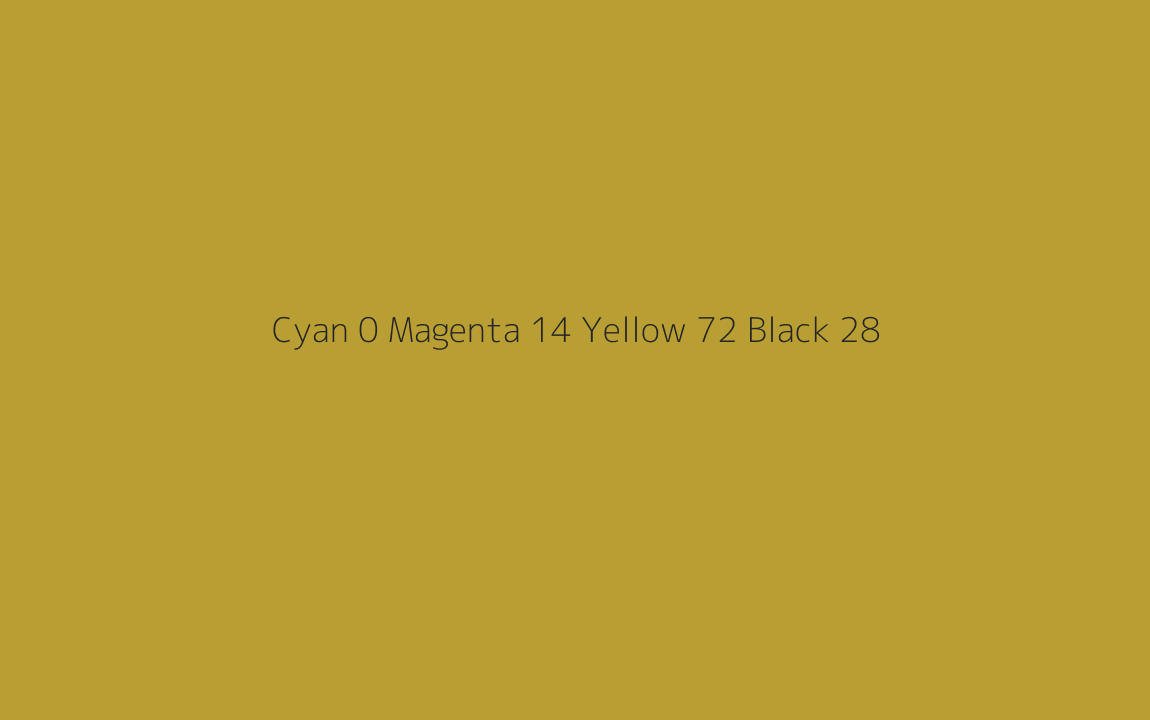 CMYK Color: Cyan 0 Magenta 14 Yellow 72 Black 28 CMYK name: Yellow brown CMYK Color: Cyan 0 Magenta 14 Yellow 72 Black 28 CMYK name: Yellow brown