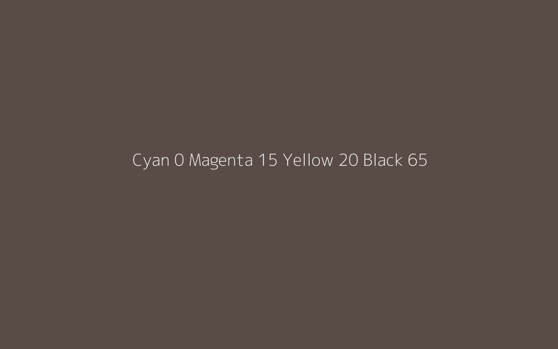 CMYK Color: Cyan 0 Magenta 15 Yellow 20 Black 65 CMYK name: Dark vermilion CMYK Color: Cyan 0 Magenta 15 Yellow 20 Black 65 CMYK name: Dark vermilion