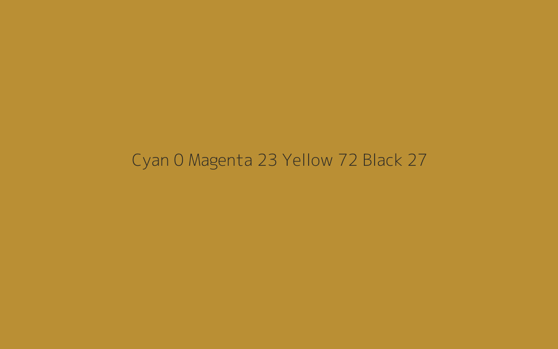 CMYK Color: Cyan 0 Magenta 23 Yellow 72 Black 27 CMYK name: Pirate gold CMYK Color: Cyan 0 Magenta 23 Yellow 72 Black 27 CMYK name: Pirate gold