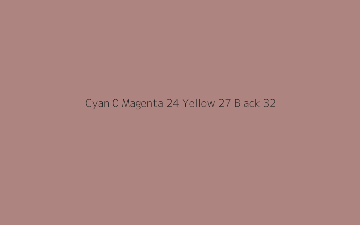 CMYK Color: Cyan 0 Magenta 24 Yellow 27 Black 32 CMYK name: Copper penny CMYK Color: Cyan 0 Magenta 24 Yellow 27 Black 32 CMYK name: Copper penny