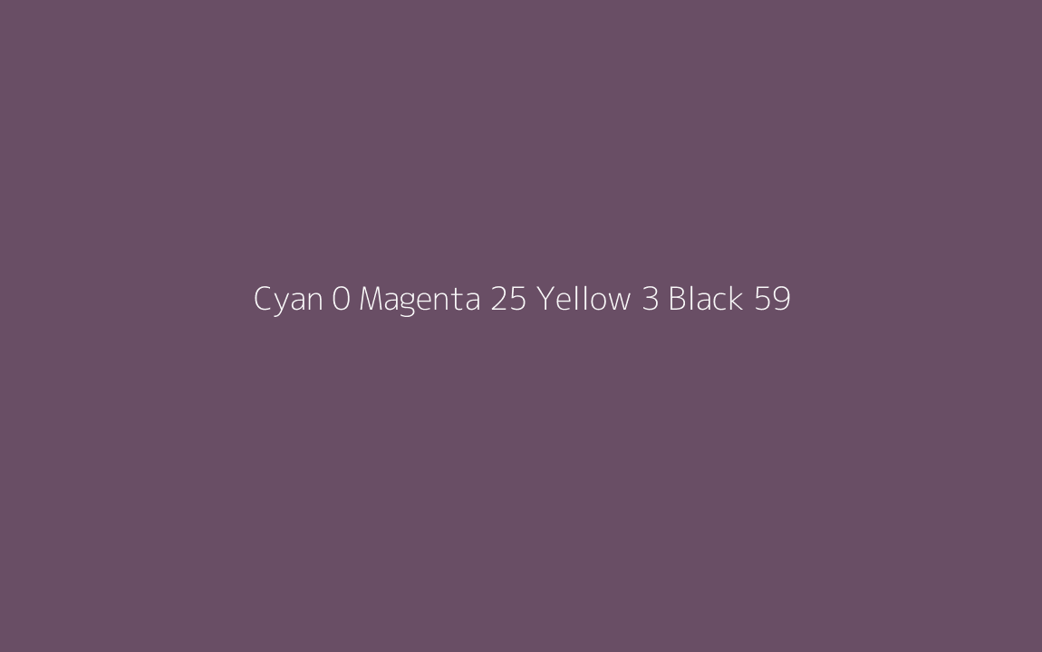 CMYK Color: Cyan 0 Magenta 25 Yellow 3 Black 59 CMYK name: Palatinate purple CMYK Color: Cyan 0 Magenta 25 Yellow 3 Black 59 CMYK name: Palatinate purple
