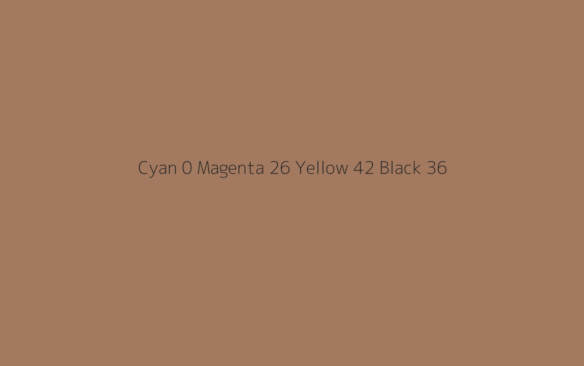 CMYK Color: Cyan 0 Magenta 26 Yellow 42 Black 36 CMYK name: Footloose CMYK Color: Cyan 0 Magenta 26 Yellow 42 Black 36 CMYK name: Footloose