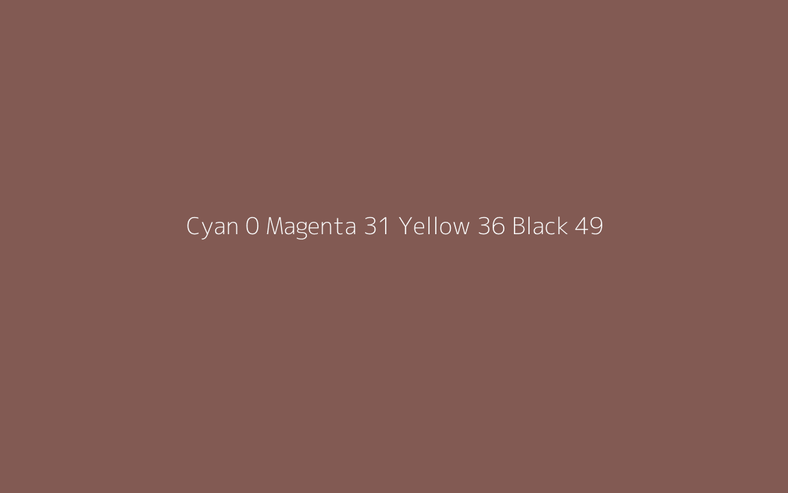 CMYK Color: Cyan 0 Magenta 31 Yellow 36 Black 49 CMYK name: Dawnbreaker CMYK Color: Cyan 0 Magenta 31 Yellow 36 Black 49 CMYK name: Dawnbreaker