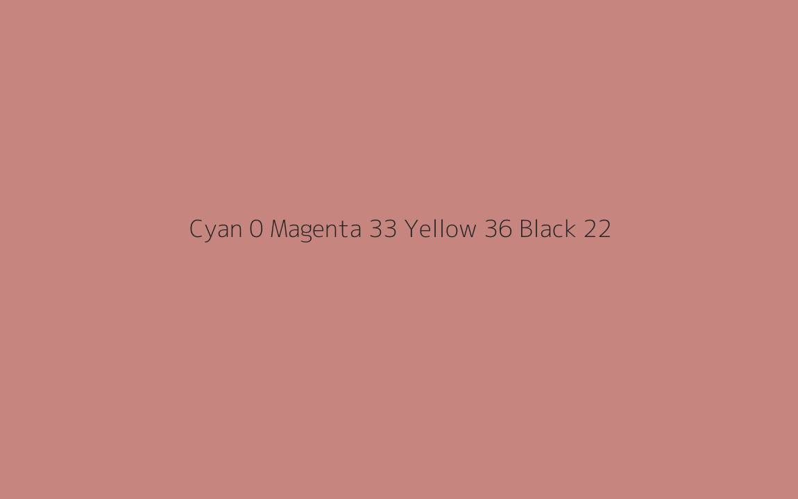 CMYK Color: Cyan 0 Magenta 33 Yellow 36 Black 22 CMYK name: Contessa CMYK Color: Cyan 0 Magenta 33 Yellow 36 Black 22 CMYK name: Contessa