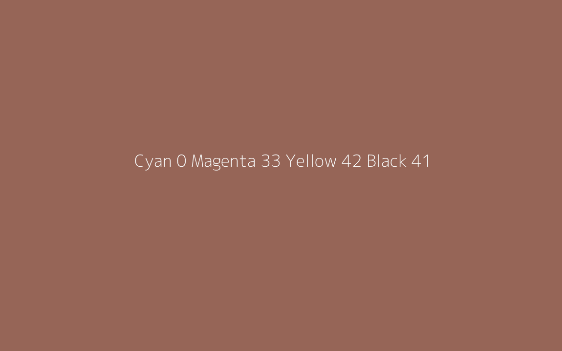 CMYK Color: Cyan 0 Magenta 33 Yellow 42 Black 41 CMYK name: Tia maria CMYK Color: Cyan 0 Magenta 33 Yellow 42 Black 41 CMYK name: Tia maria