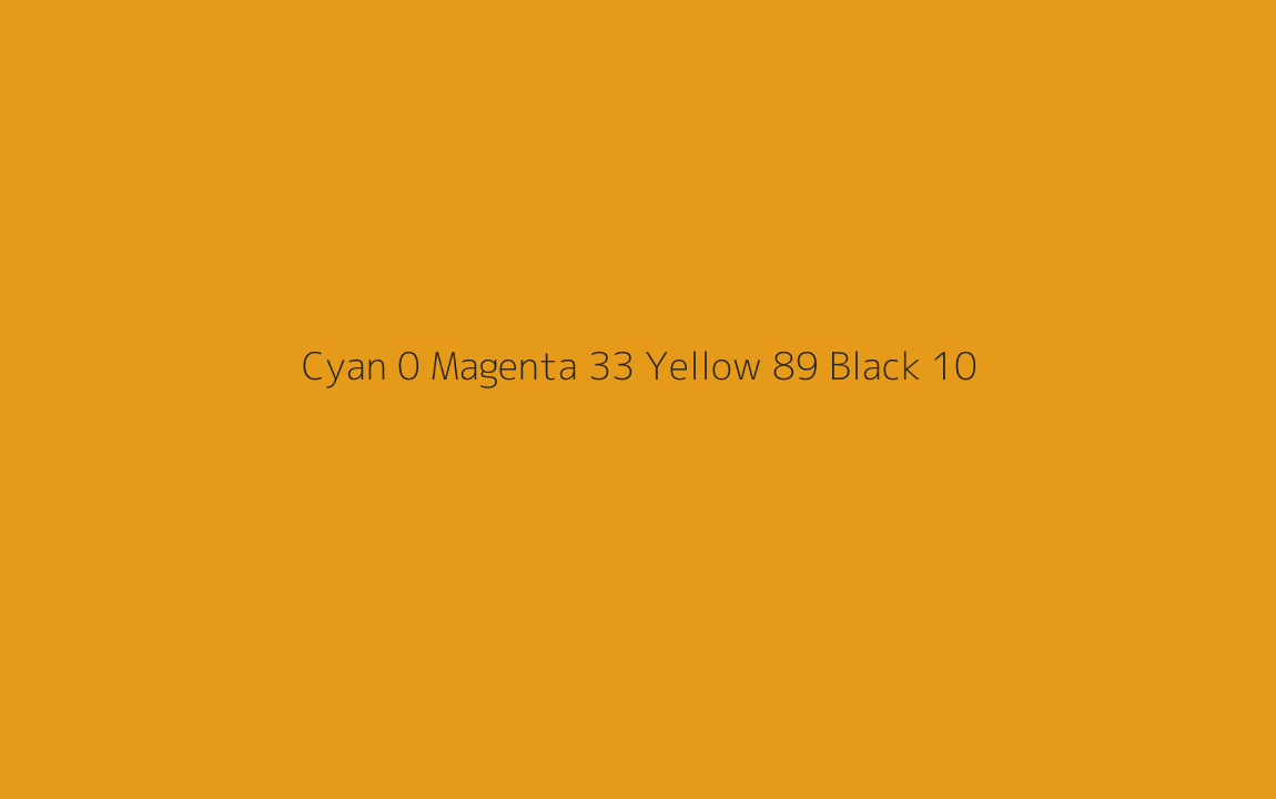 CMYK Color: Cyan 0 Magenta 33 Yellow 89 Black 10 CMYK name: Beer srm 08 CMYK Color: Cyan 0 Magenta 33 Yellow 89 Black 10 CMYK name: Beer srm 08
