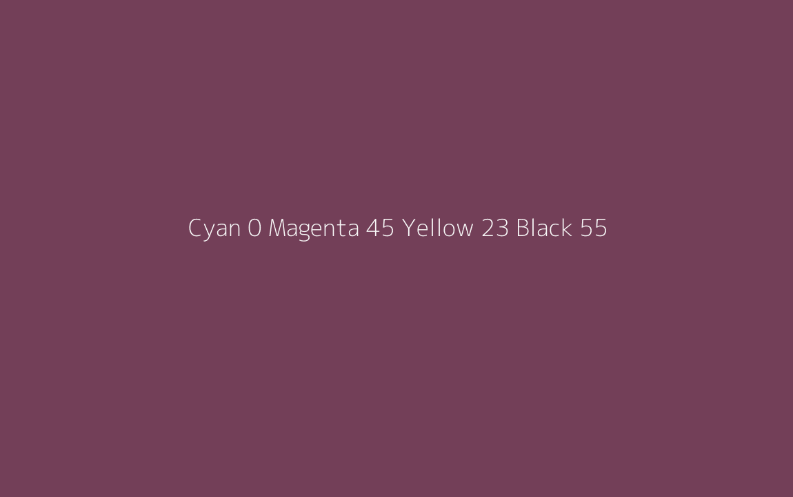 CMYK Color: Cyan 0 Magenta 45 Yellow 23 Black 55 CMYK name: Merlot CMYK Color: Cyan 0 Magenta 45 Yellow 23 Black 55 CMYK name: Merlot