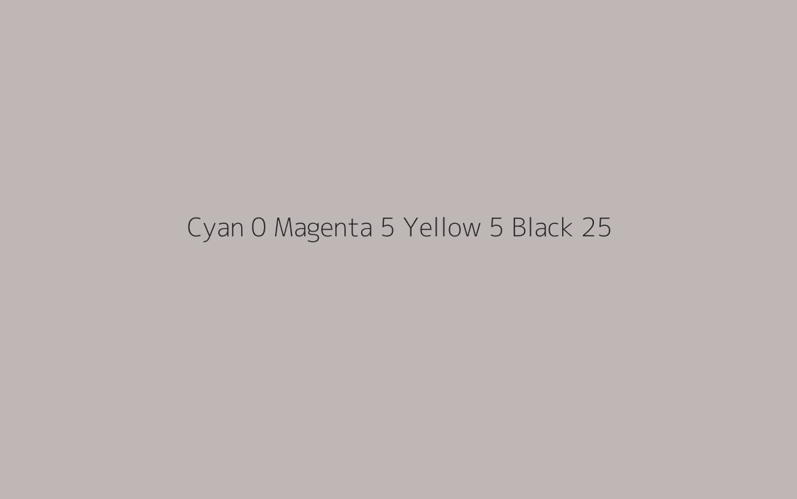 CMYK Color: Cyan 0 Magenta 5 Yellow 5 Black 25 CMYK name: Pink swan CMYK Color: Cyan 0 Magenta 5 Yellow 5 Black 25 CMYK name: Pink swan