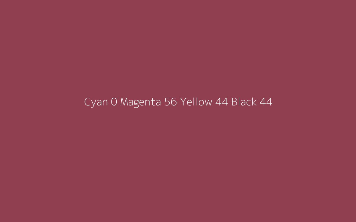 CMYK Color: Cyan 0 Magenta 56 Yellow 44 Black 44 CMYK name: Burgundy CMYK Color: Cyan 0 Magenta 56 Yellow 44 Black 44 CMYK name: Burgundy