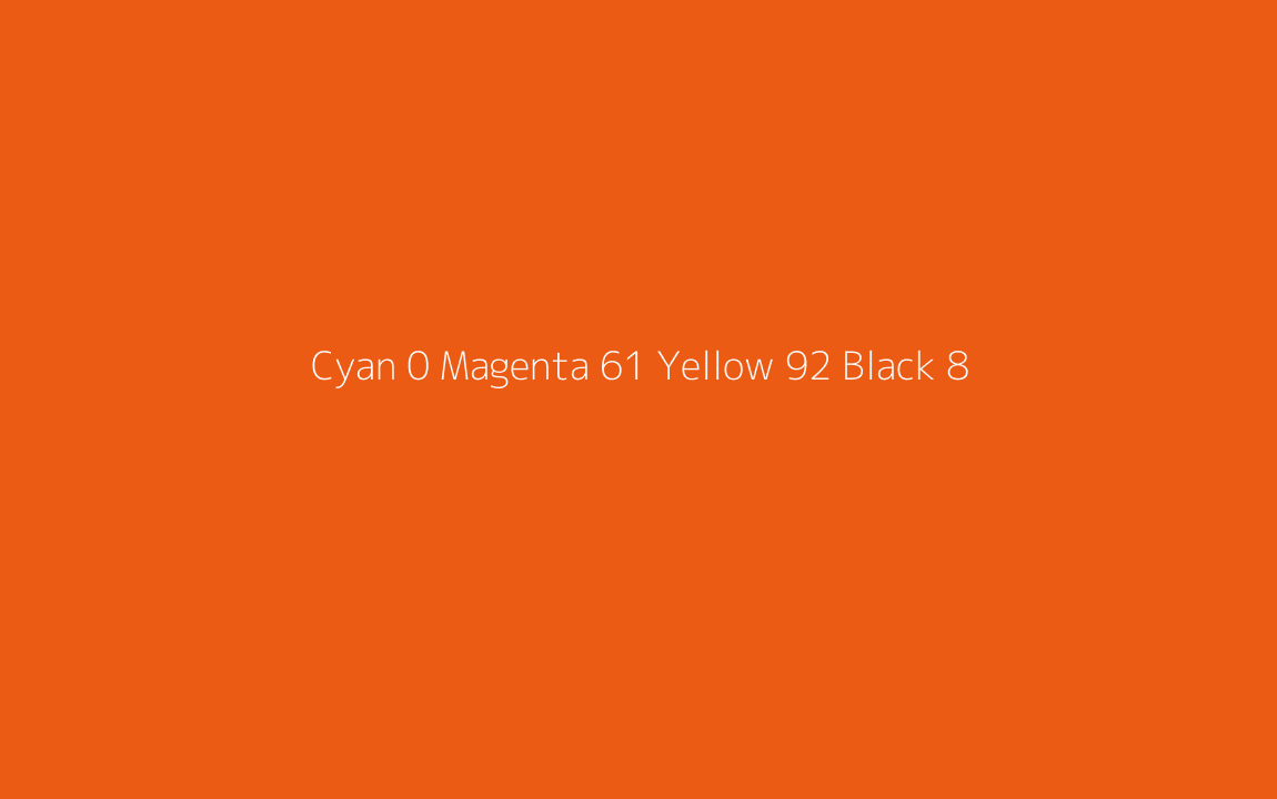 CMYK Color: Cyan 0 Magenta 61 Yellow 92 Black 8 CMYK name: PMS165 2X CMYK Color: Cyan 0 Magenta 61 Yellow 92 Black 8 CMYK name: PMS165 2X
