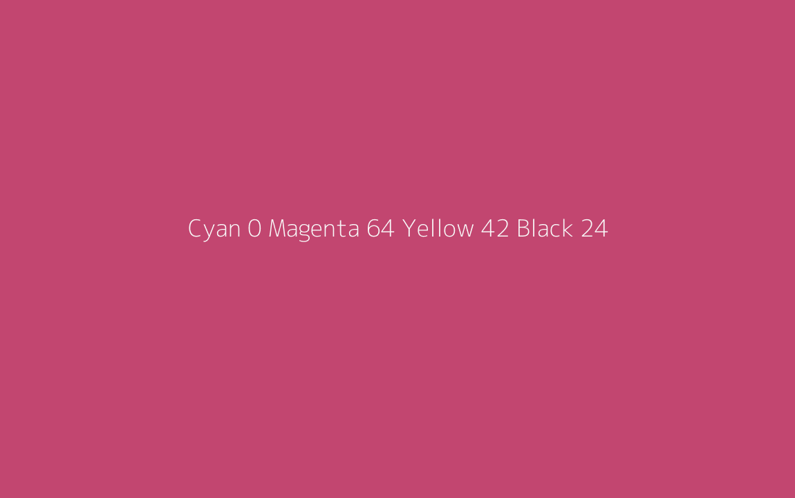 CMYK Color: Cyan 0 Magenta 64 Yellow 42 Black 24 CMYK name: Rose red CMYK Color: Cyan 0 Magenta 64 Yellow 42 Black 24 CMYK name: Rose red