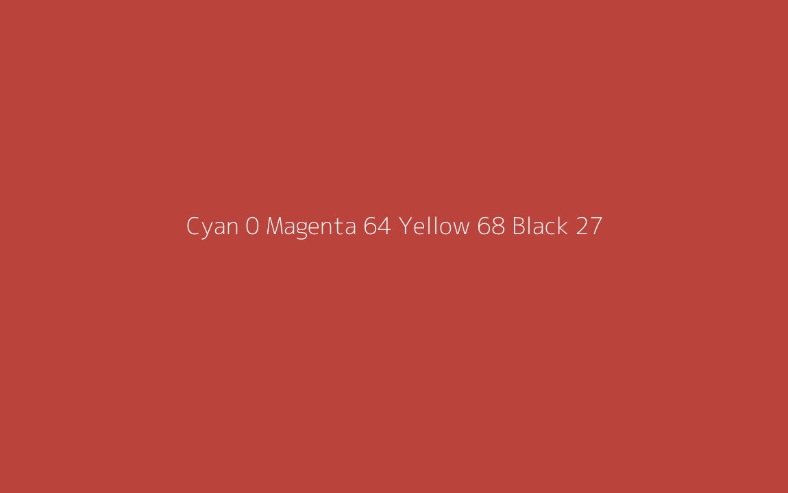 CMYK Color: Cyan 0 Magenta 64 Yellow 68 Black 27 CMYK name: International orange CMYK Color: Cyan 0 Magenta 64 Yellow 68 Black 27 CMYK name: International orange