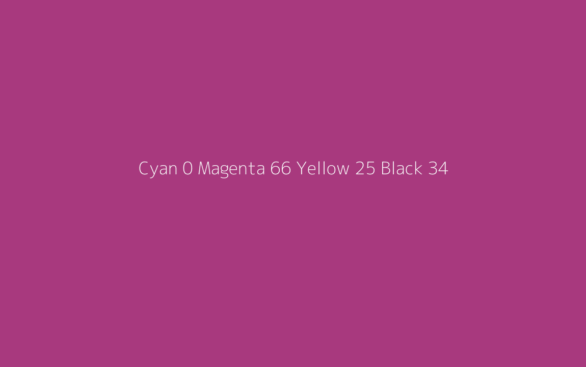 CMYK Color: Cyan 0 Magenta 66 Yellow 25 Black 34 CMYK name: Strong cerise CMYK Color: Cyan 0 Magenta 66 Yellow 25 Black 34 CMYK name: Strong cerise