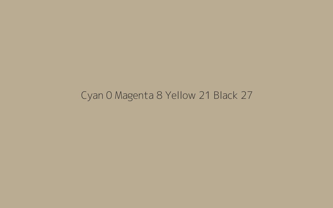 CMYK Color: Cyan 0 Magenta 8 Yellow 21 Black 27 CMYK name: Navarone CMYK Color: Cyan 0 Magenta 8 Yellow 21 Black 27 CMYK name: Navarone