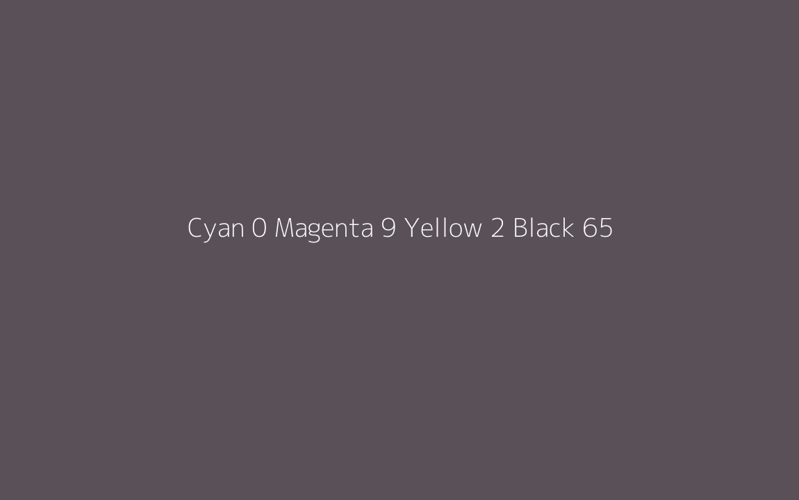 CMYK Color: Cyan 0 Magenta 9 Yellow 2 Black 65 CMYK name: Dark grayish fuchsia CMYK Color: Cyan 0 Magenta 9 Yellow 2 Black 65 CMYK name: Dark grayish fuchsia