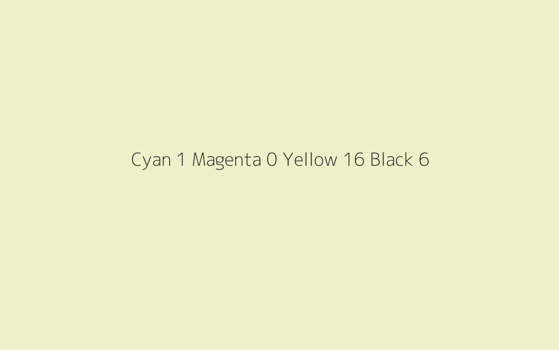 CMYK Color: Cyan 1 Magenta 0 Yellow 16 Black 6 CMYK name: Tahuna sands CMYK Color: Cyan 1 Magenta 0 Yellow 16 Black 6 CMYK name: Tahuna sands