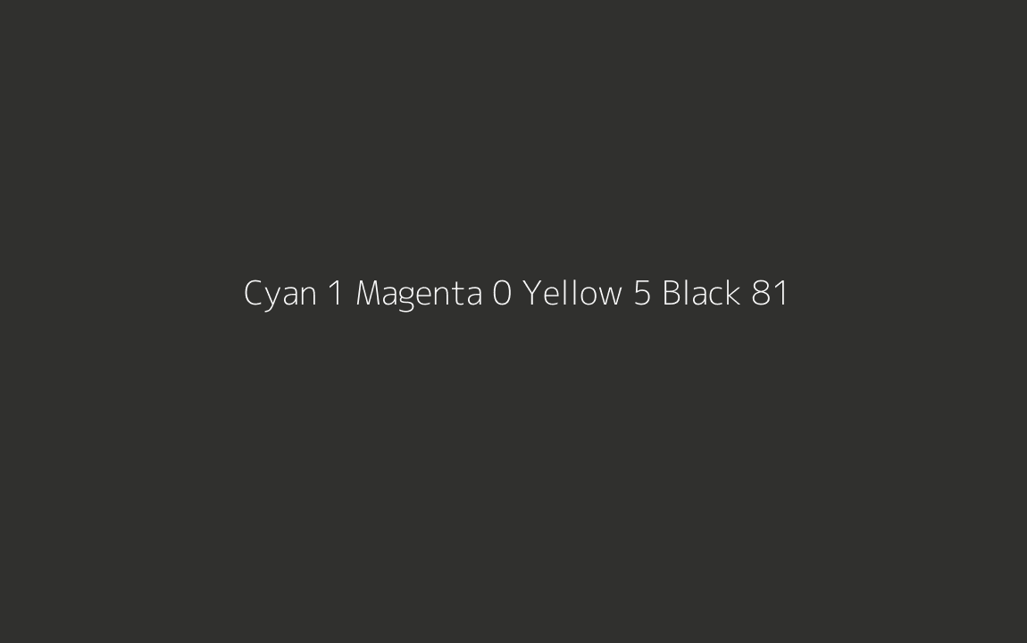 CMYK Color: Cyan 1 Magenta 0 Yellow 5 Black 81 CMYK name: Hunter green CMYK Color: Cyan 1 Magenta 0 Yellow 5 Black 81 CMYK name: Hunter green