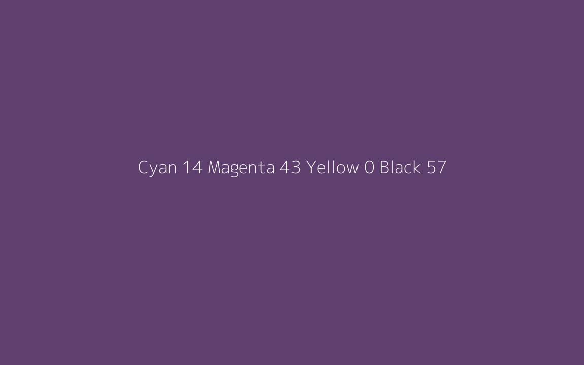 CMYK Color: Cyan 14 Magenta 43 Yellow 0 Black 57 CMYK name: Royal purple CMYK Color: Cyan 14 Magenta 43 Yellow 0 Black 57 CMYK name: Royal purple