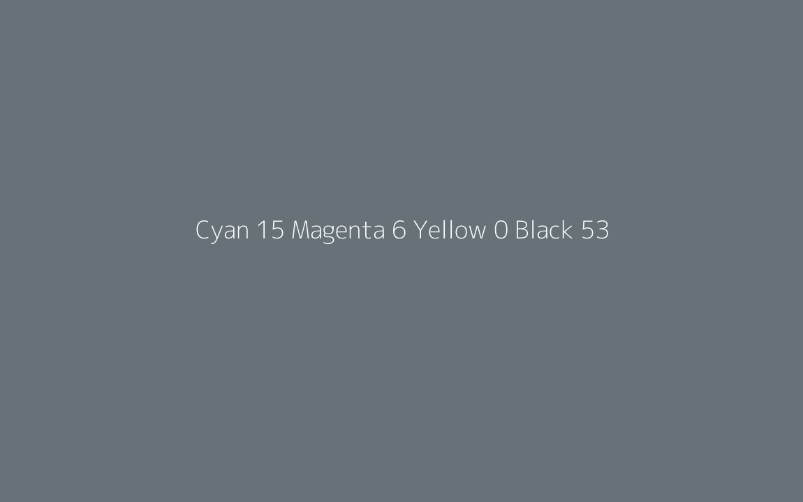 CMYK Color: Cyan 15 Magenta 6 Yellow 0 Black 53 CMYK name: Dark electric blue CMYK Color: Cyan 15 Magenta 6 Yellow 0 Black 53 CMYK name: Dark electric blue