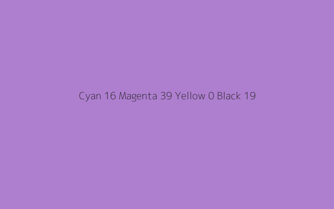 CMYK Color: Cyan 16 Magenta 39 Yellow 0 Black 19 CMYK name: Rich lavender CMYK Color: Cyan 16 Magenta 39 Yellow 0 Black 19 CMYK name: Rich lavender