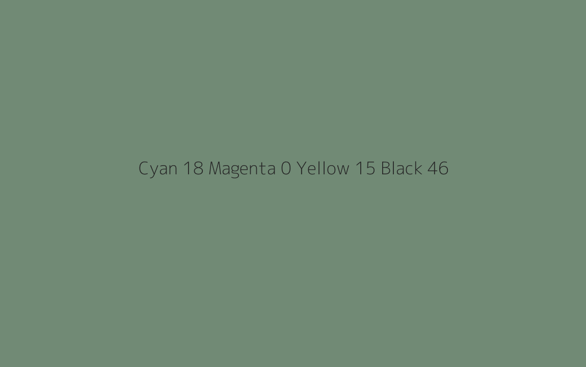 CMYK Color: Cyan 18 Magenta 0 Yellow 15 Black 46 CMYK name: Spring green CMYK Color: Cyan 18 Magenta 0 Yellow 15 Black 46 CMYK name: Spring green