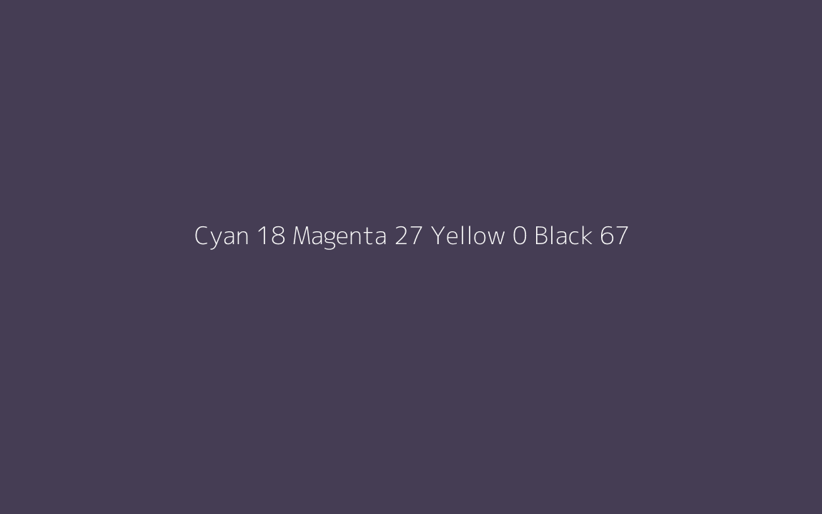 CMYK Color: Cyan 18 Magenta 27 Yellow 0 Black 67 CMYK name: PMS275 CMYK Color: Cyan 18 Magenta 27 Yellow 0 Black 67 CMYK name: PMS275