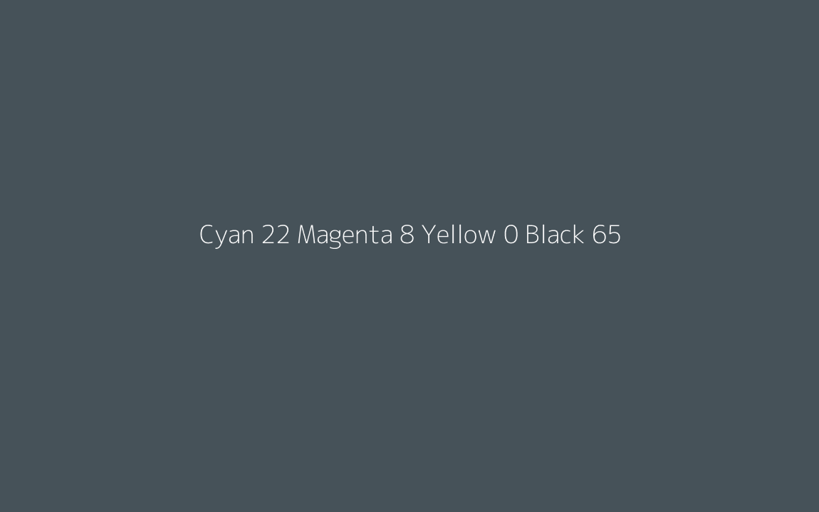 CMYK Color: Cyan 22 Magenta 8 Yellow 0 Black 65 CMYK name: Astronaut blue CMYK Color: Cyan 22 Magenta 8 Yellow 0 Black 65 CMYK name: Astronaut blue