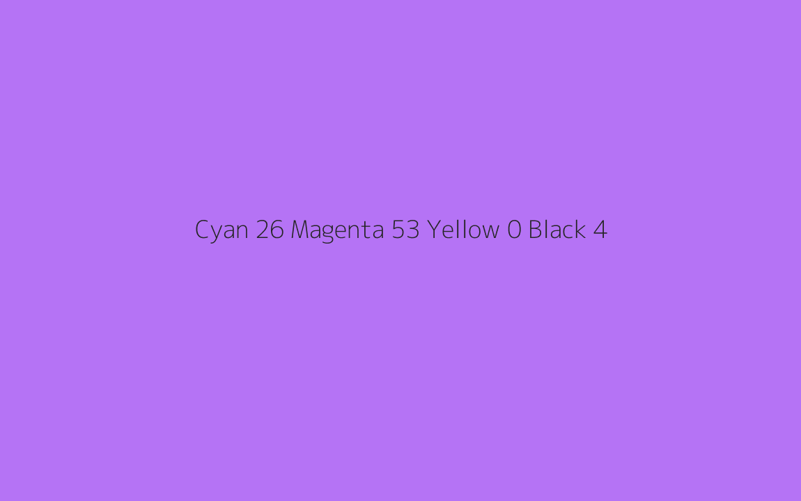 CMYK Color: Cyan 26 Magenta 53 Yellow 0 Black 4 CMYK name: Light urple CMYK Color: Cyan 26 Magenta 53 Yellow 0 Black 4 CMYK name: Light urple