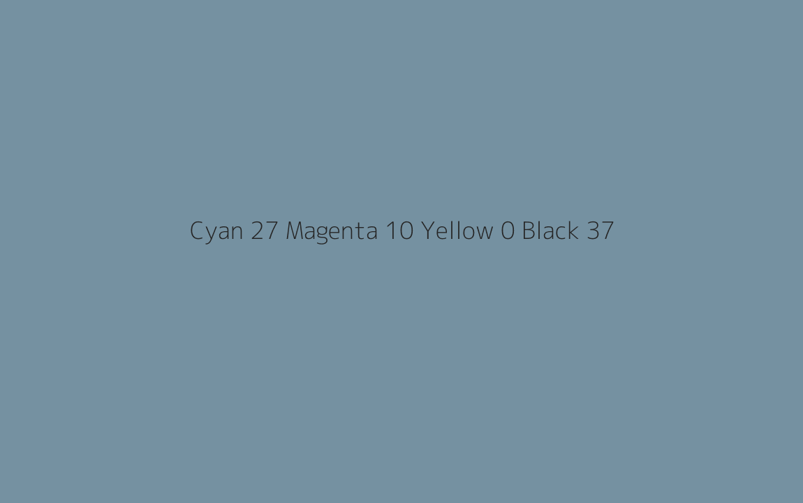 CMYK Color: Cyan 27 Magenta 10 Yellow 0 Black 37 CMYK name: Horizon CMYK Color: Cyan 27 Magenta 10 Yellow 0 Black 37 CMYK name: Horizon
