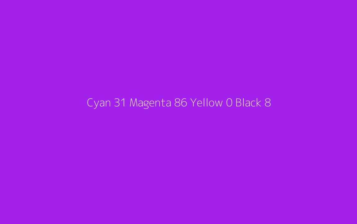 CMYK Color: Cyan 31 Magenta 86 Yellow 0 Black 8 CMYK name: Violet CMYK Color: Cyan 31 Magenta 86 Yellow 0 Black 8 CMYK name: Violet