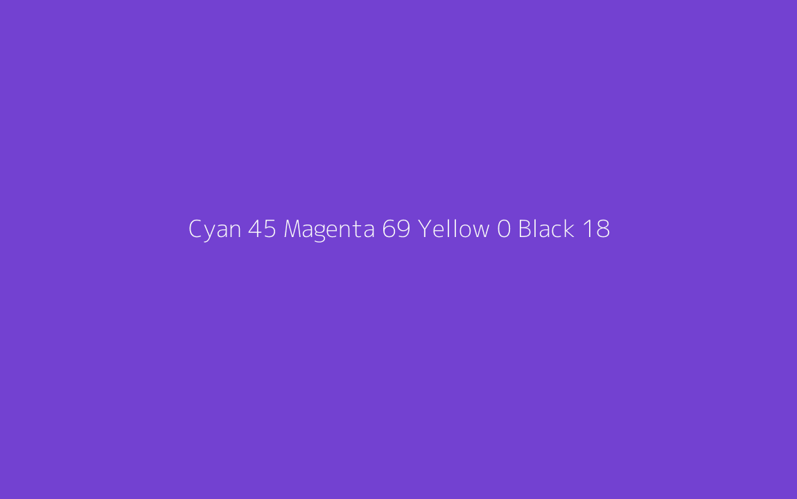 CMYK Color: Cyan 45 Magenta 69 Yellow 0 Black 18 CMYK name: Purple/blue CMYK Color: Cyan 45 Magenta 69 Yellow 0 Black 18 CMYK name: Purple/blue