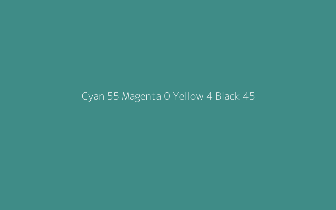CMYK Color: Cyan 55 Magenta 0 Yellow 4 Black 45 CMYK name: PMS327 CMYK Color: Cyan 55 Magenta 0 Yellow 4 Black 45 CMYK name: PMS327