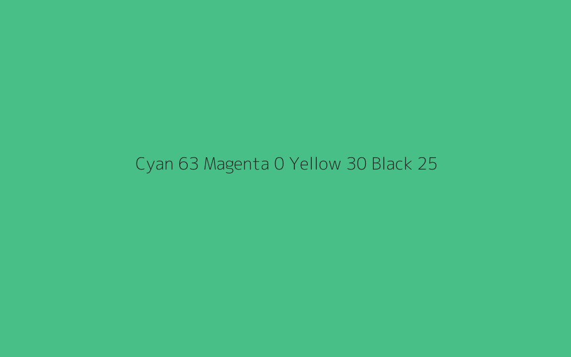 CMYK Color: Cyan 63 Magenta 0 Yellow 30 Black 25 CMYK name: Dark mint green CMYK Color: Cyan 63 Magenta 0 Yellow 30 Black 25 CMYK name: Dark mint green