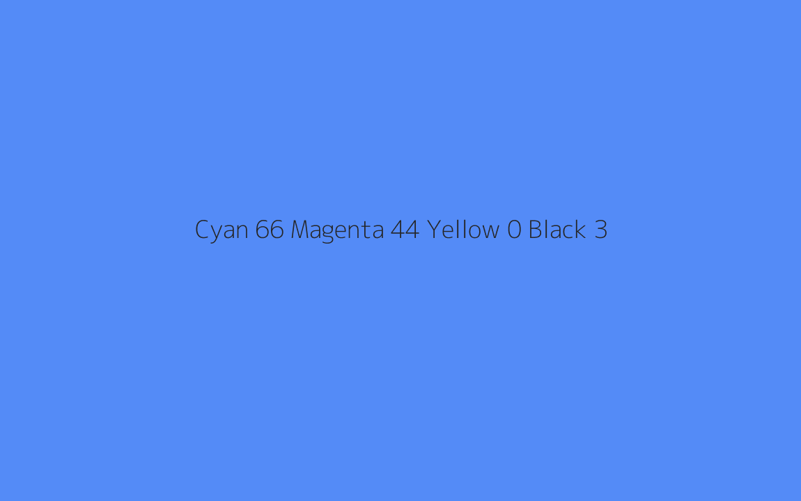 CMYK Color: Cyan 66 Magenta 44 Yellow 0 Black 3 CMYK name: Blueberry CMYK Color: Cyan 66 Magenta 44 Yellow 0 Black 3 CMYK name: Blueberry