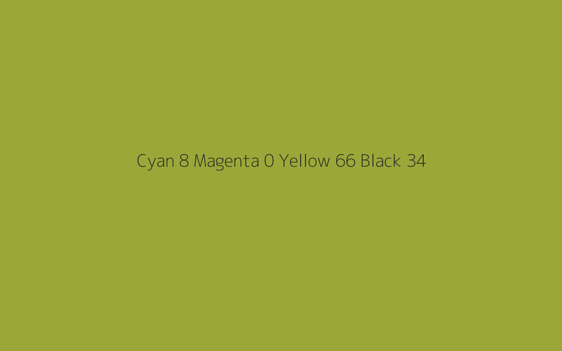 CMYK Color: Cyan 8 Magenta 0 Yellow 66 Black 34 CMYK name: Strong apple green CMYK Color: Cyan 8 Magenta 0 Yellow 66 Black 34 CMYK name: Strong apple green