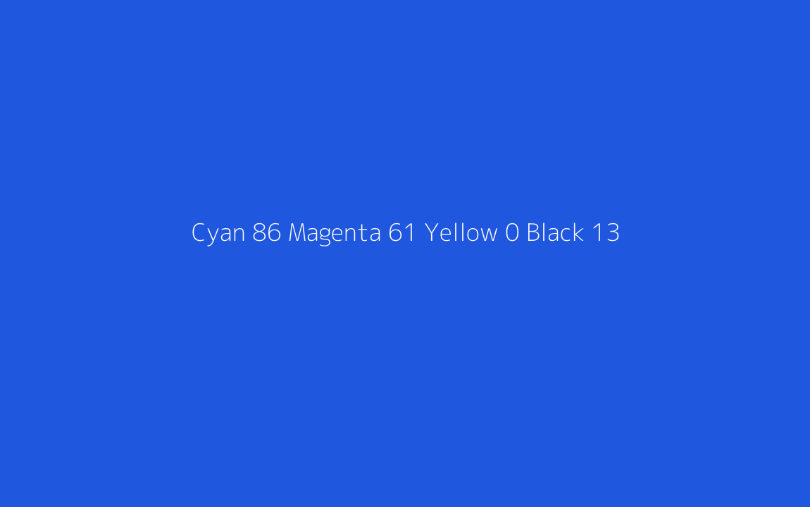 CMYK Color: Cyan 86 Magenta 61 Yellow 0 Black 13 CMYK name: Blue CMYK Color: Cyan 86 Magenta 61 Yellow 0 Black 13 CMYK name: Blue