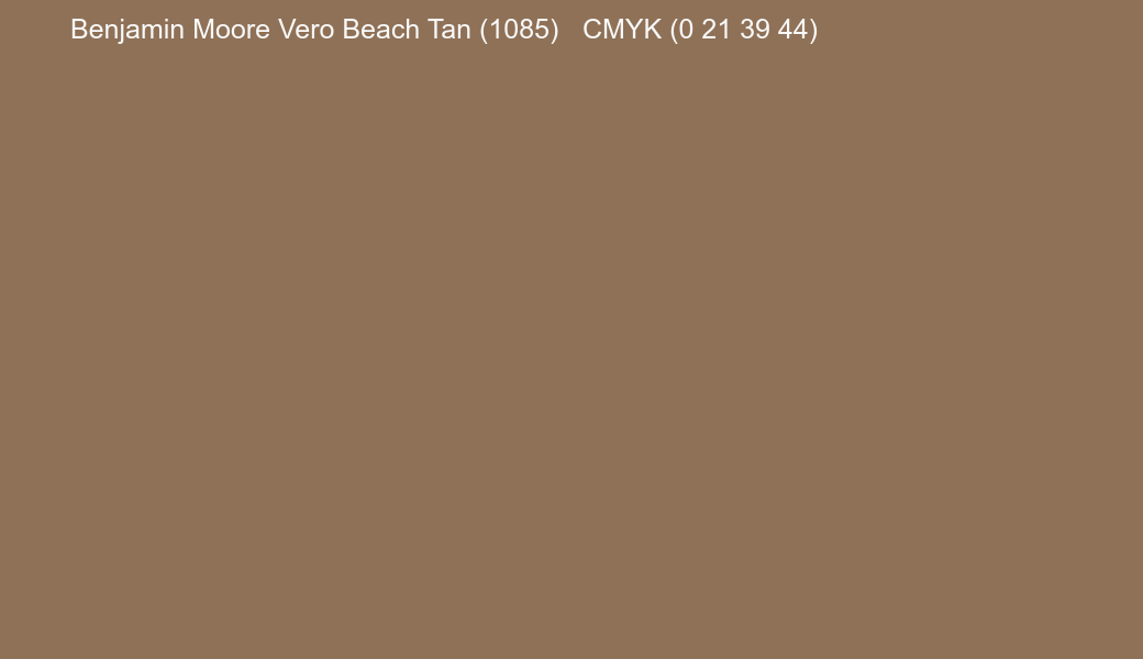 Color Benjamin Moore Vero Beach Tan (1085) to CMYK (0 21 39 44) converter Color Benjamin Moore Vero Beach Tan (1085) to CMYK (0 21 39 44) converter