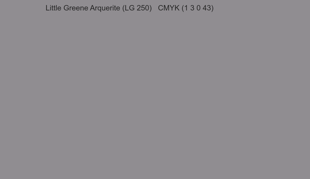 Color Little Greene Arquerite (LG 250) to CMYK (1 3 0 43) converter Color Little Greene Arquerite (LG 250) to CMYK (1 3 0 43) converter