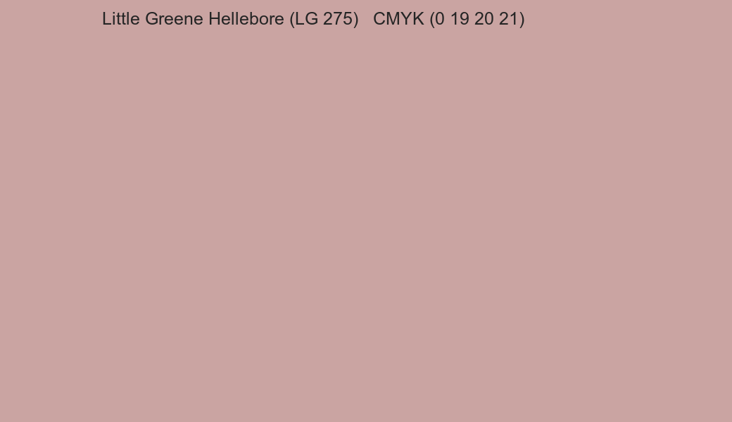 Color Little Greene Hellebore (LG 275) to CMYK (0 19 20 21) converter Color Little Greene Hellebore (LG 275) to CMYK (0 19 20 21) converter