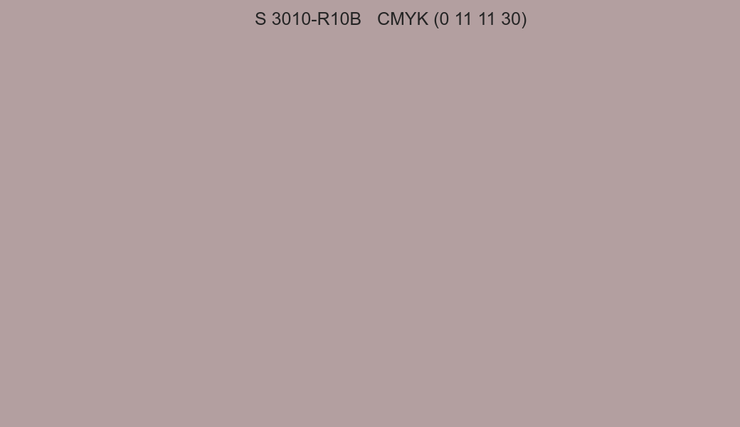 Color NCS S 3010-R10B to CMYK (0 11 11 30) converter Color NCS S 3010-R10B to CMYK (0 11 11 30) converter