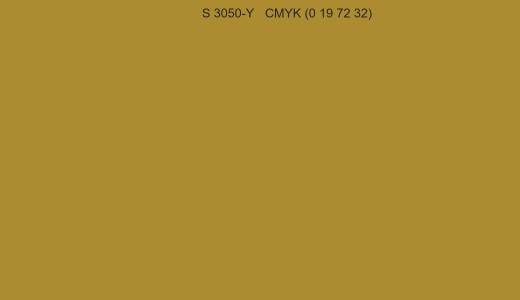 Color NCS S 3050-Y to CMYK (0 19 72 32) converter Color NCS S 3050-Y to CMYK (0 19 72 32) converter