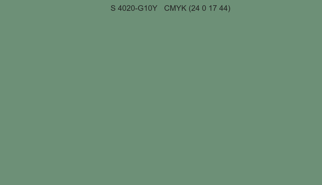 Color NCS S 4020-G10Y to CMYK (24 0 17 44) converter Color NCS S 4020-G10Y to CMYK (24 0 17 44) converter