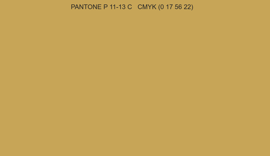 Color PANTONE P 11-13 C to CMYK (0 17 56 22) converter Color PANTONE P 11-13 C to CMYK (0 17 56 22) converter