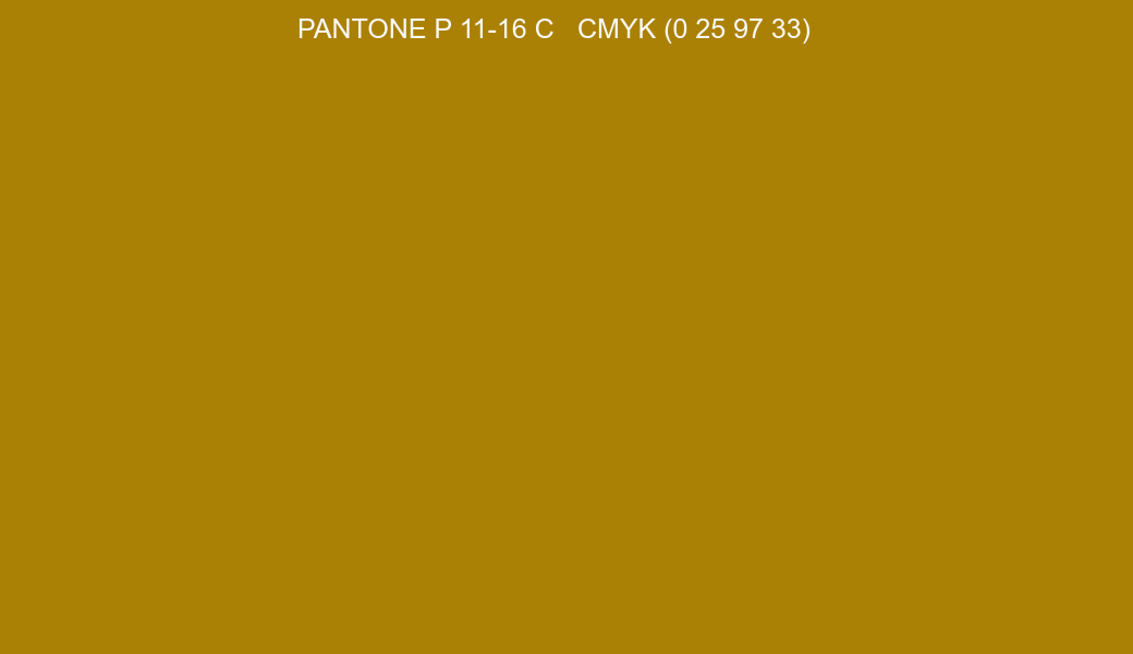 Color PANTONE P 11-16 C to CMYK (0 25 97 33) converter Color PANTONE P 11-16 C to CMYK (0 25 97 33) converter