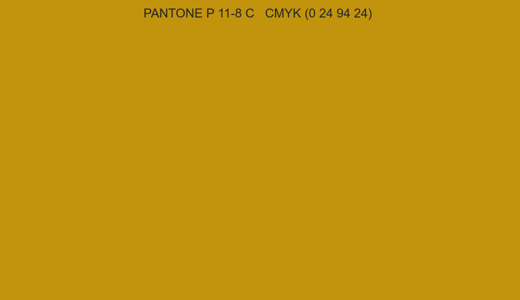 Color PANTONE P 11-8 C to CMYK (0 24 94 24) converter Color PANTONE P 11-8 C to CMYK (0 24 94 24) converter