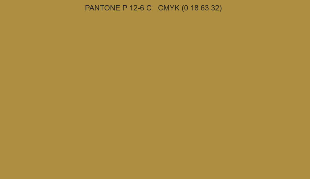Color PANTONE P 12-6 C to CMYK (0 18 63 32) converter Color PANTONE P 12-6 C to CMYK (0 18 63 32) converter