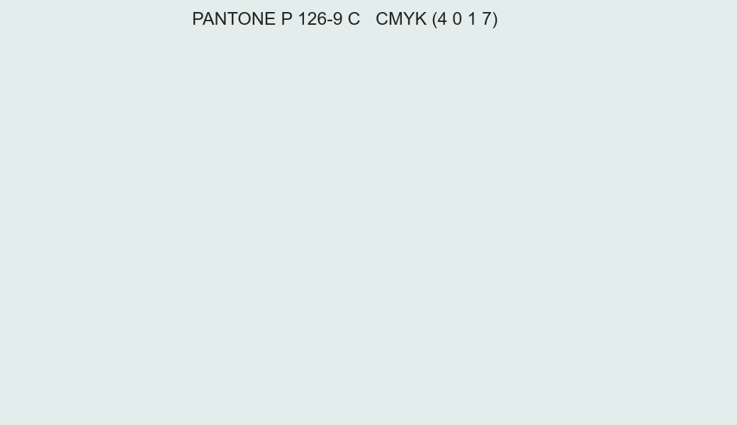 Color PANTONE P 126-9 C to CMYK (4 0 1 7) converter Color PANTONE P 126-9 C to CMYK (4 0 1 7) converter