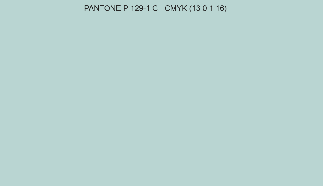 Color PANTONE P 129-1 C to CMYK (13 0 1 16) converter Color PANTONE P 129-1 C to CMYK (13 0 1 16) converter